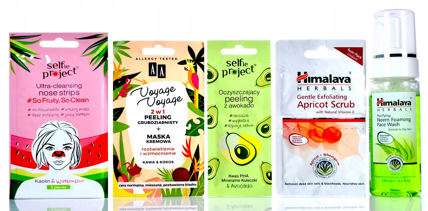 ZESTAW MASECZEK + PIANKA DO MYCIA TWARZY PREZENT GRATIS