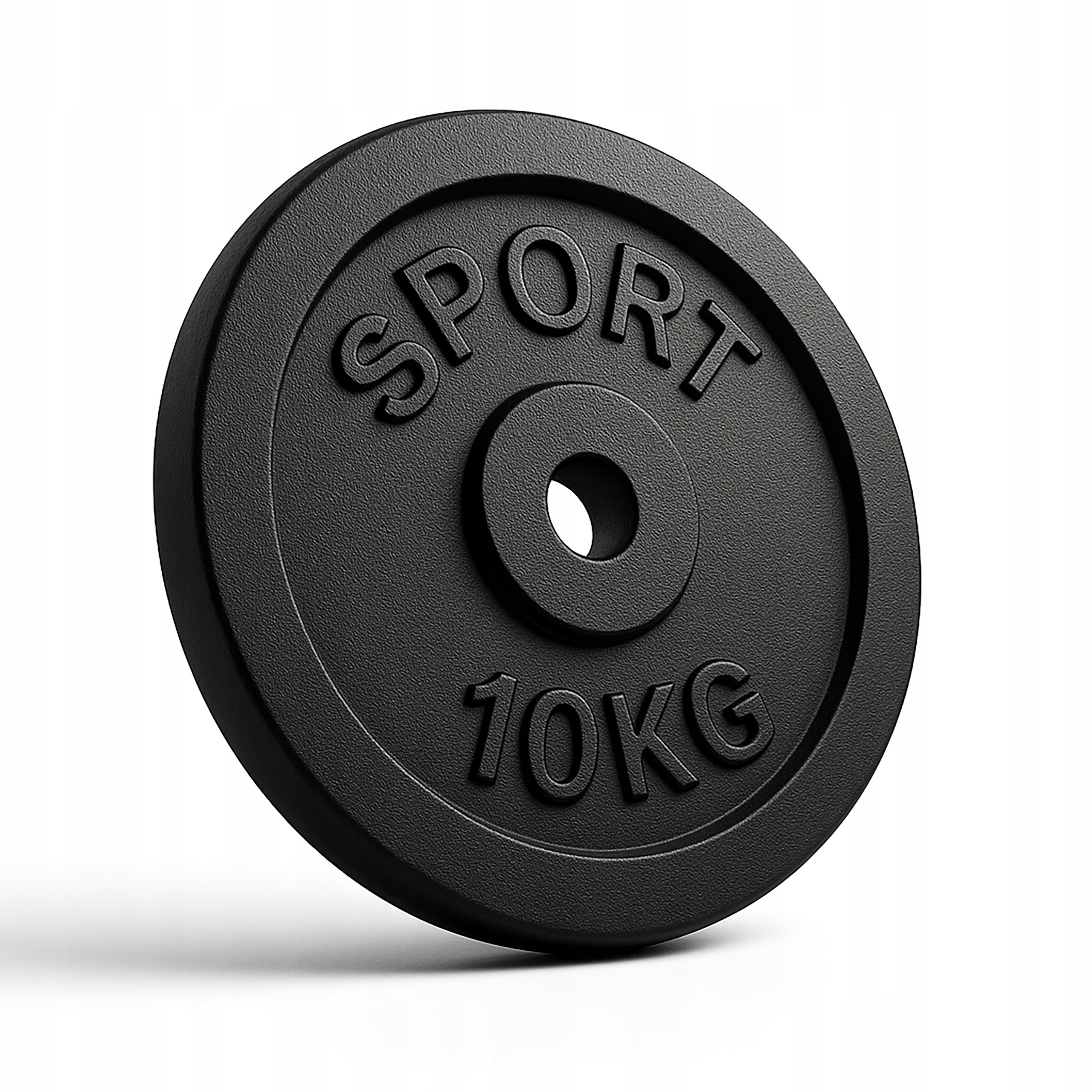 Talerz żeliwny 10kg obciążenie żeliwne krążek 31mm