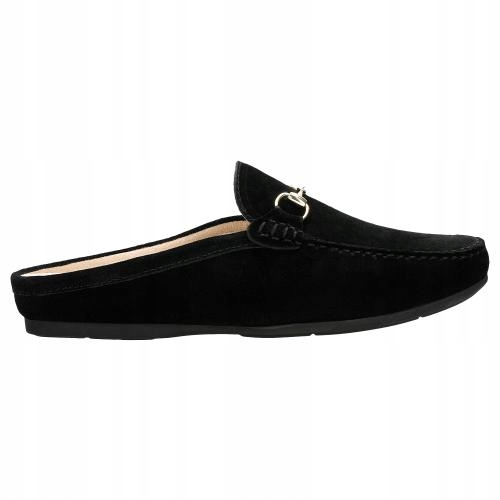 

Buty Wojas Klapki damskie skóra czarne r. 38
