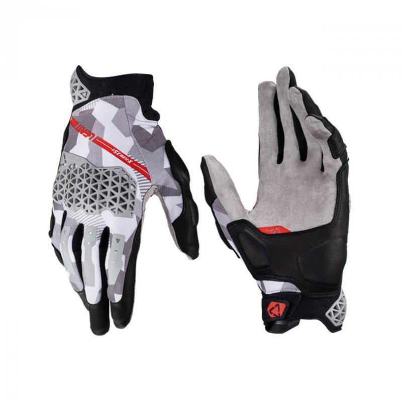 Motocyklové Rukavice Leatt Adv X-flow 7.5 Short Steel XL