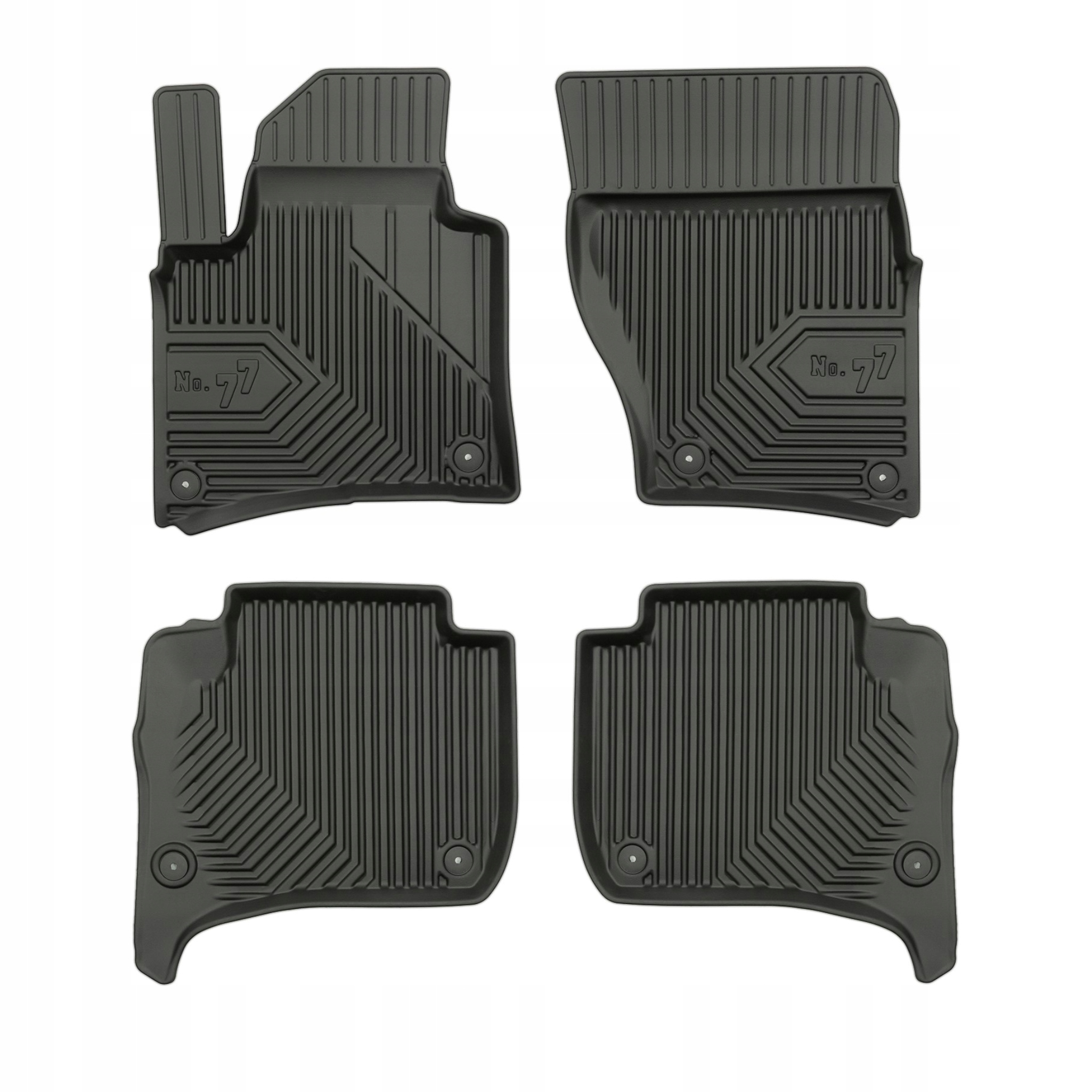 Frogum Gumové koberce č.77 pro Volkswagen Touareg II 2010-2018