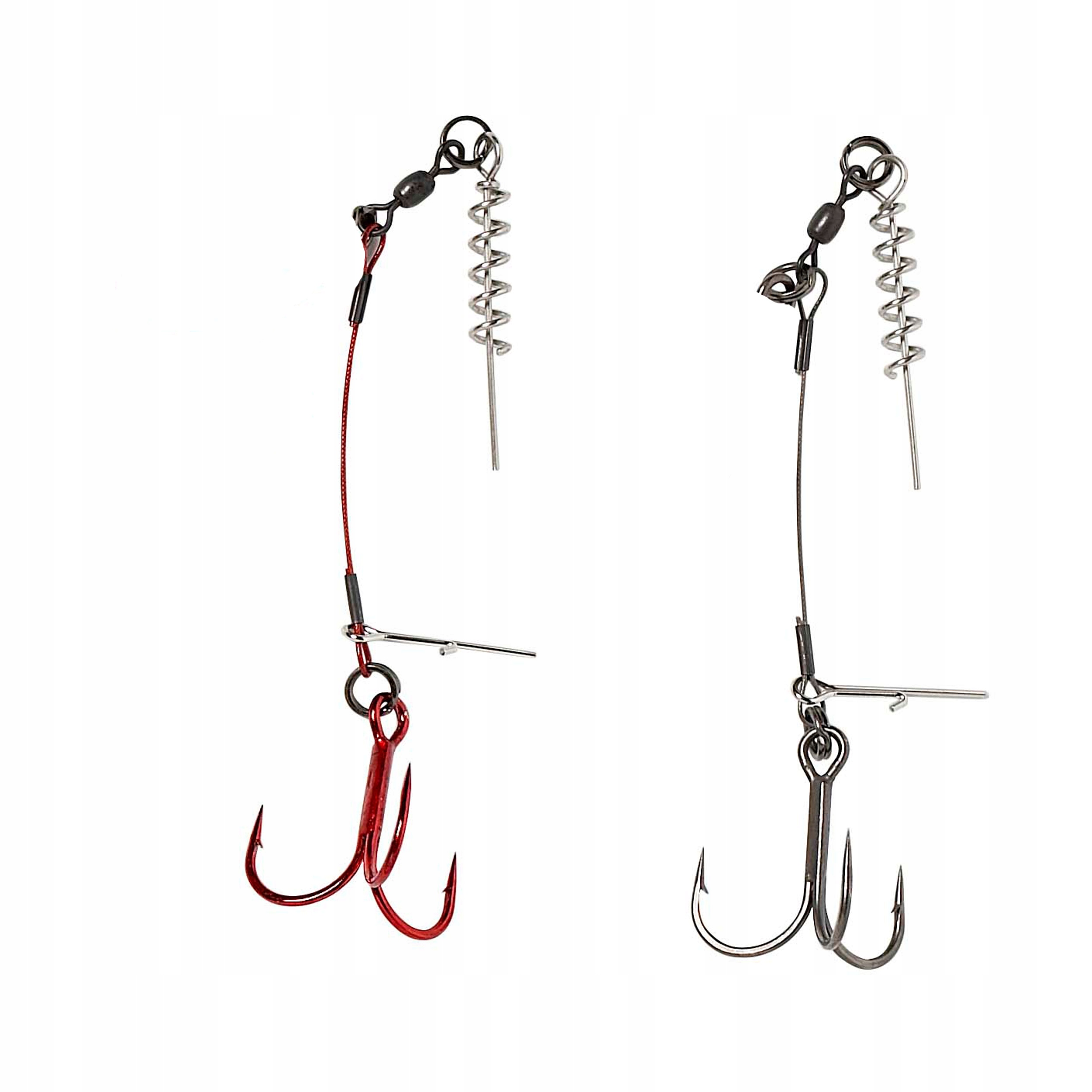 Doskonała dozbrojka Savage Gear Carbon49 Corkscrew 23kg 1x#1/0 op.2szt.