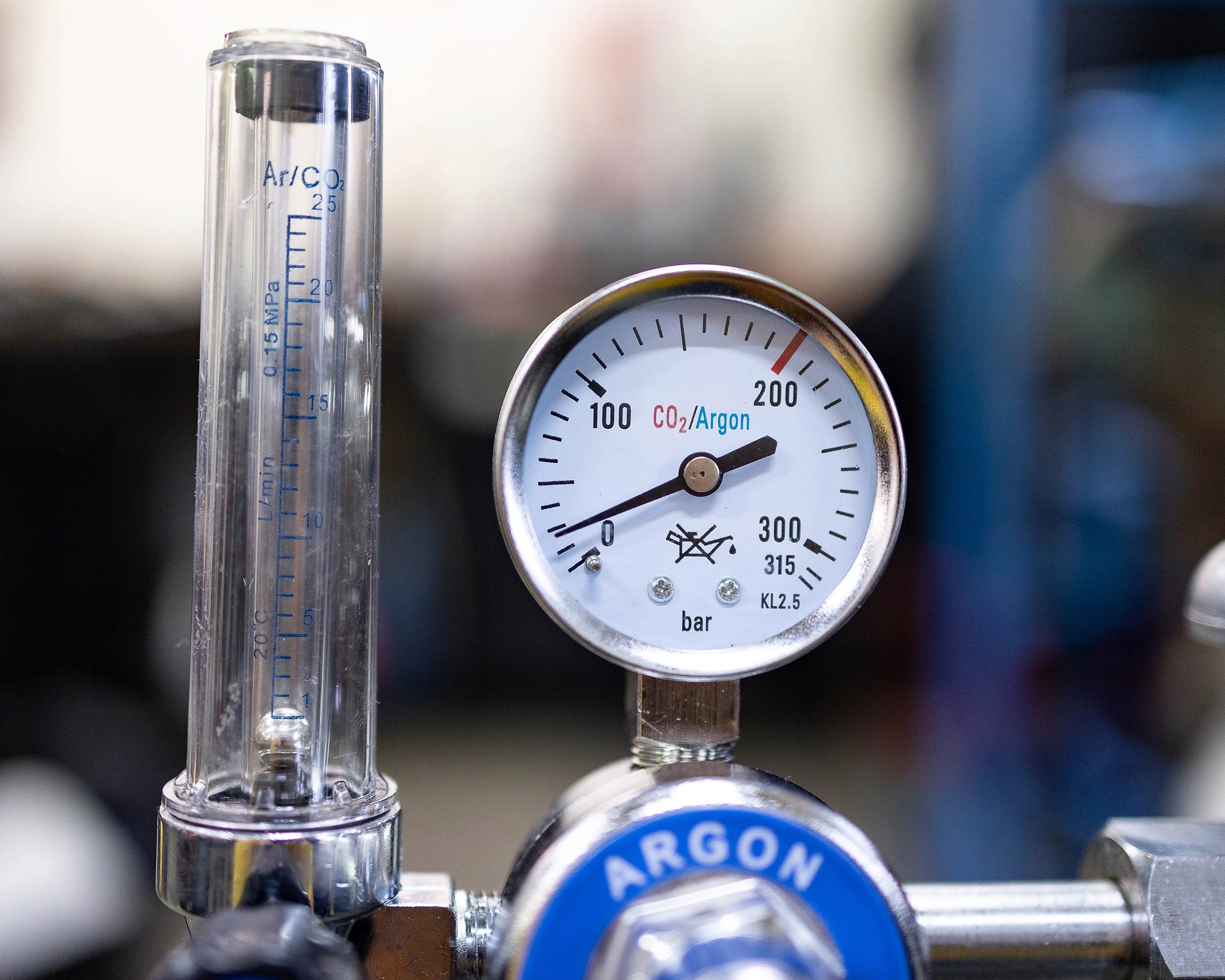 Reduktor z rotametrem CO2 ARGON MIG TiG AKWARIUM Marka TC Technic