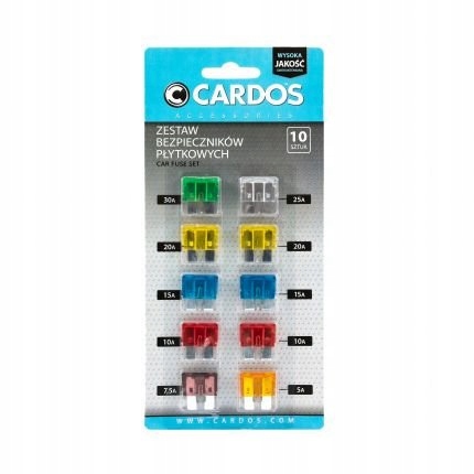 BEZPIECZNIK PŁYTKOWY UNI ZESTAW OP.10SZT K2