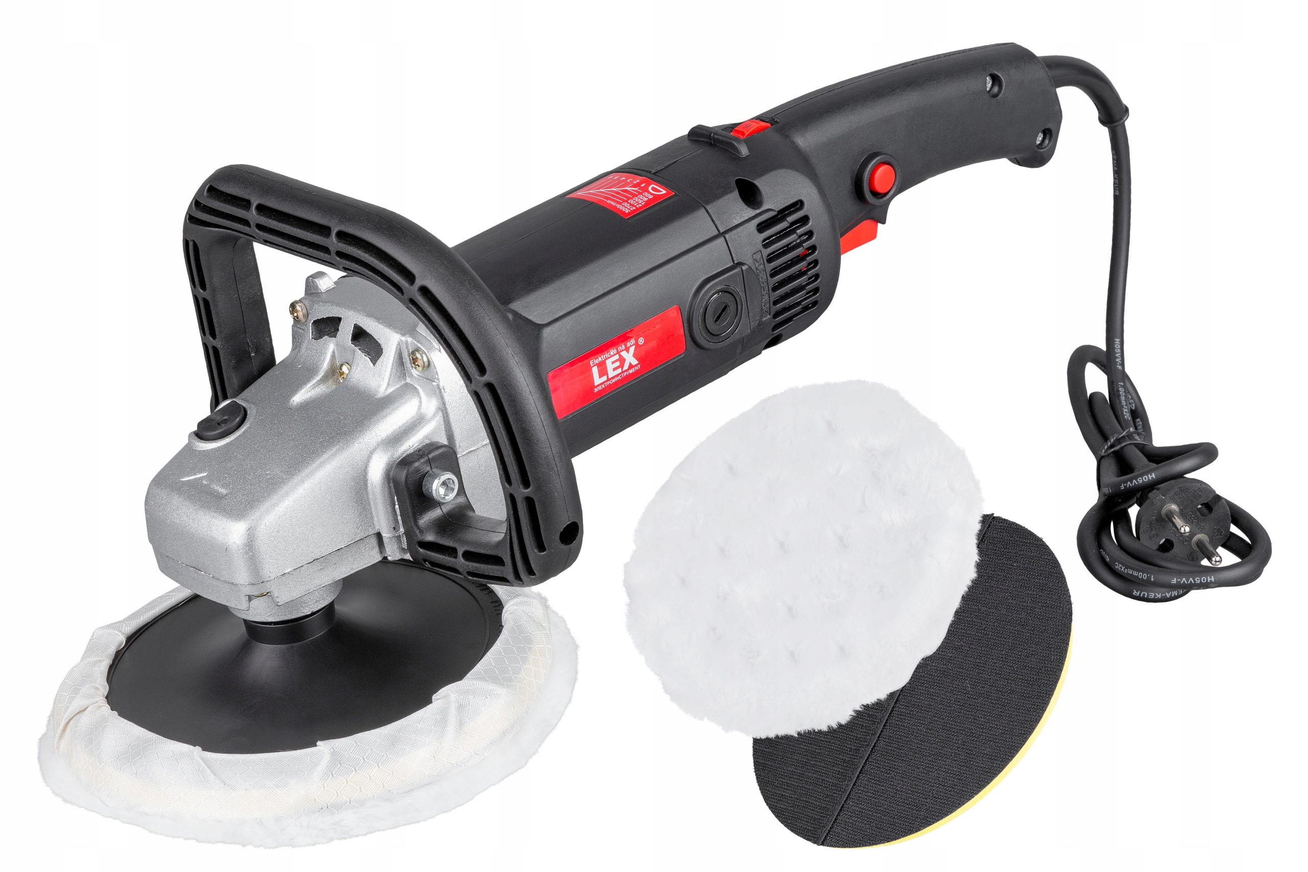 SZLIFIERKA POLERKA SAMOCHODOWA MASZYNA POLERSKA OSCYLACYJNA REGULACJĄ ELEKT Marka Lex