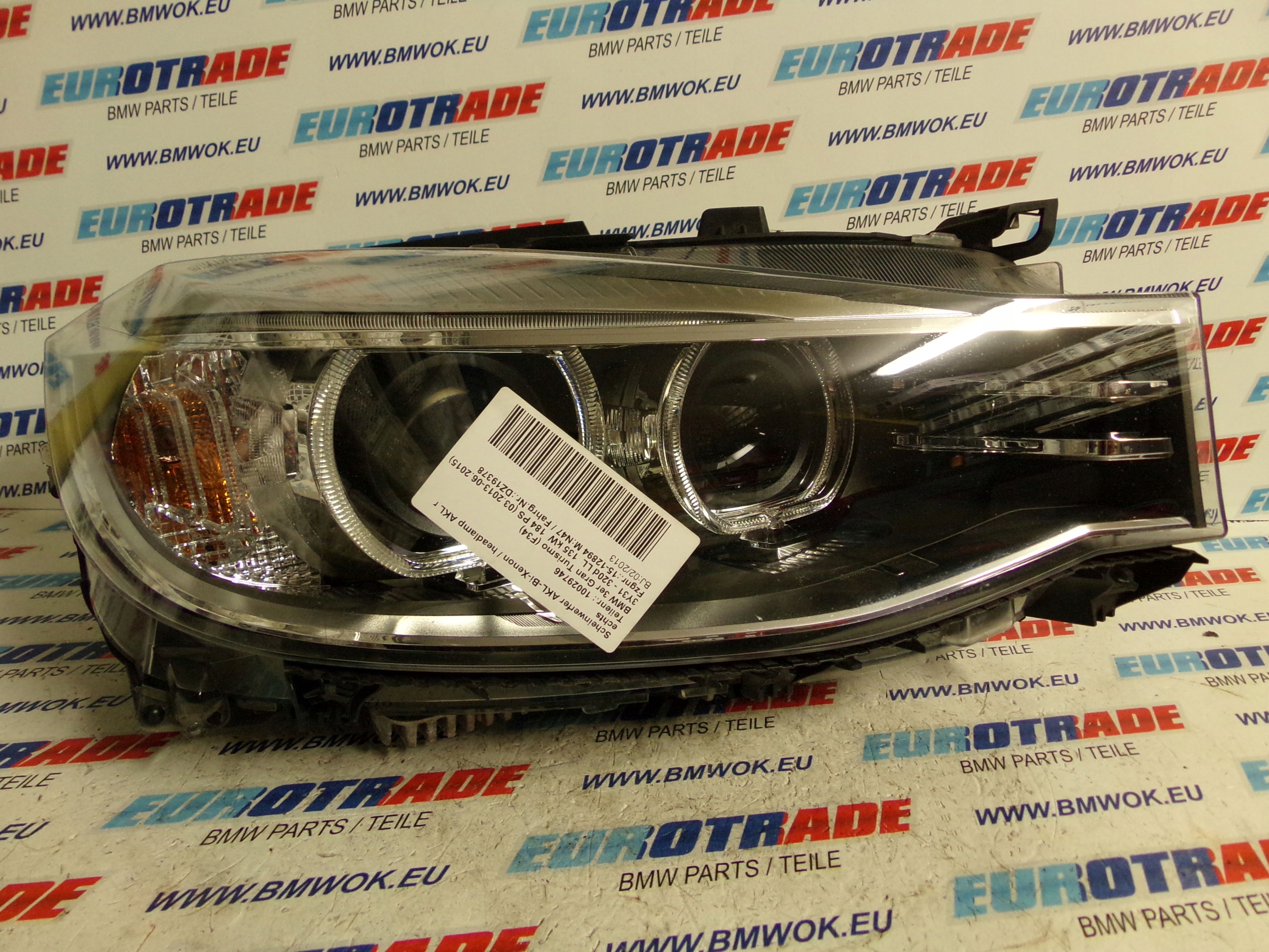 BMW F34 LAMPA PRZÓD PRAWA XENON ADAPTIVE 7285686