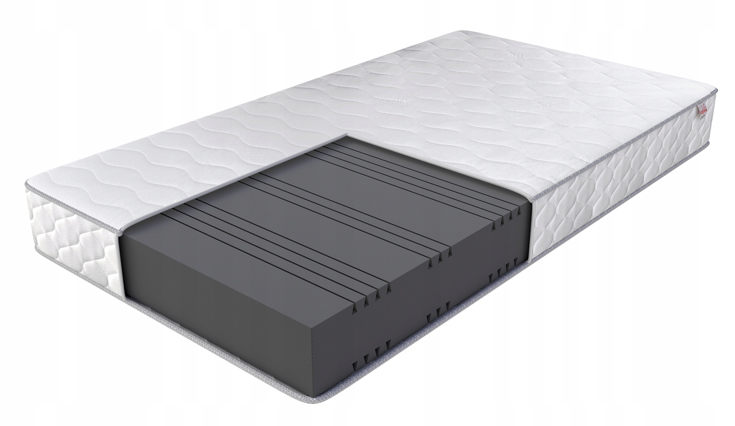

Materac piankowy 120x200 strefowy Almond