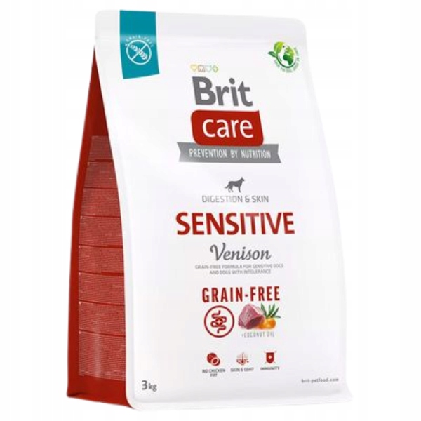 Levně Brit Care Sensitive Krmivo pro psy 3 kg Grain-Free Zvěřina Brambory