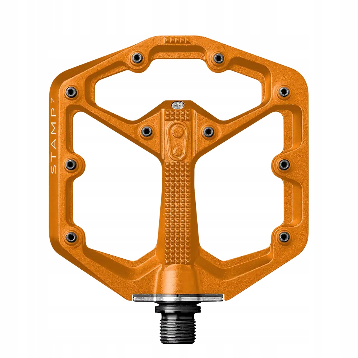 Pedały rowerowe Crankbrothers Stamp 7 Small Orange (zawiera dodatkowe piny)