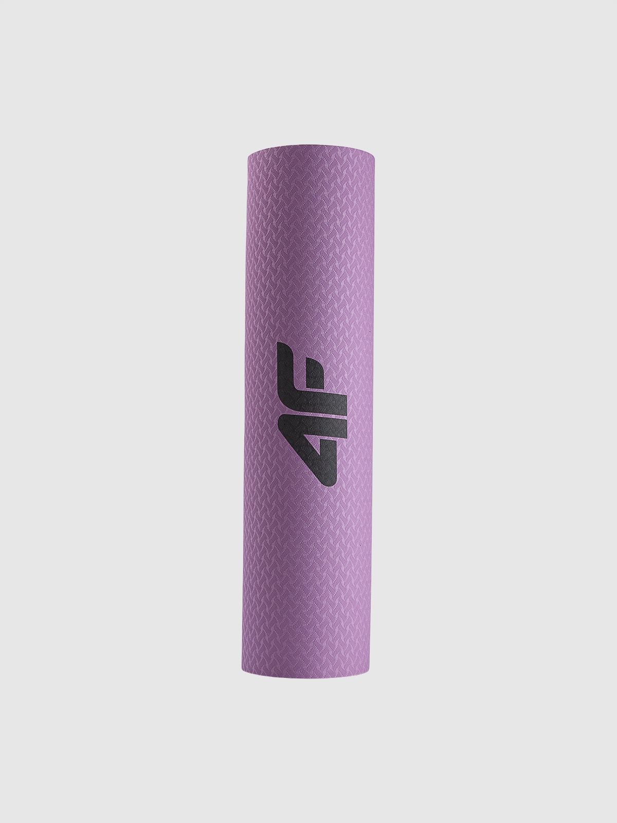 Mata do ćwiczeń jogi 4F 4 mm 183x61 cm fioletowa lekka