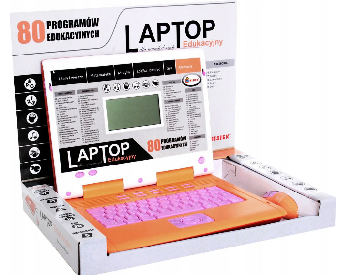

Laptop 80 programów Edukacyjny Usb do nauki