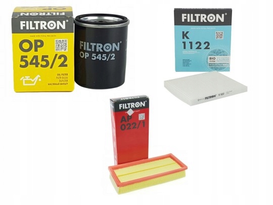 

Komplet Filtrów Filtron Fiat Panda 1.1 1.2 2003-