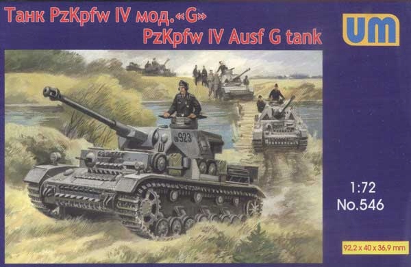 Um 546 1/72 Tank Panzer IV Ausf G