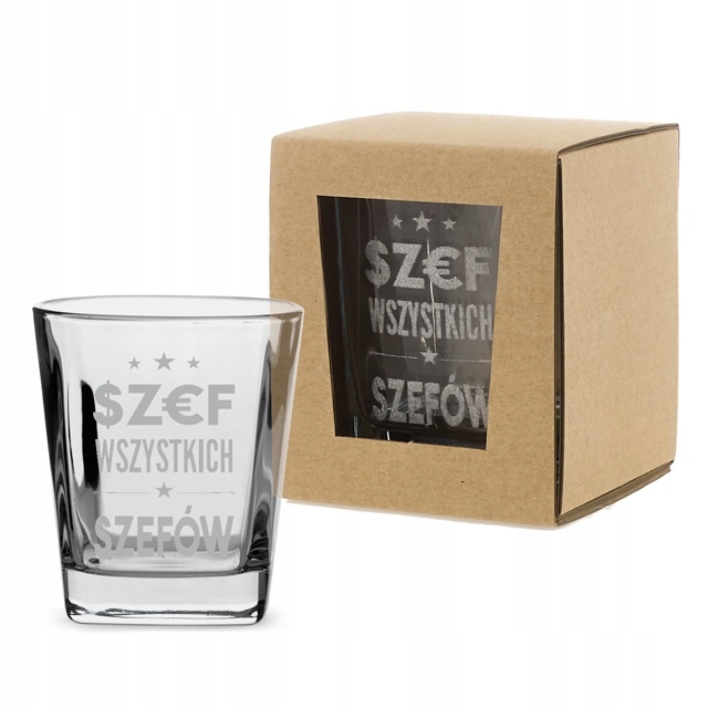 

Szklanka do whisky premium Szef Wszystkich Szefów
