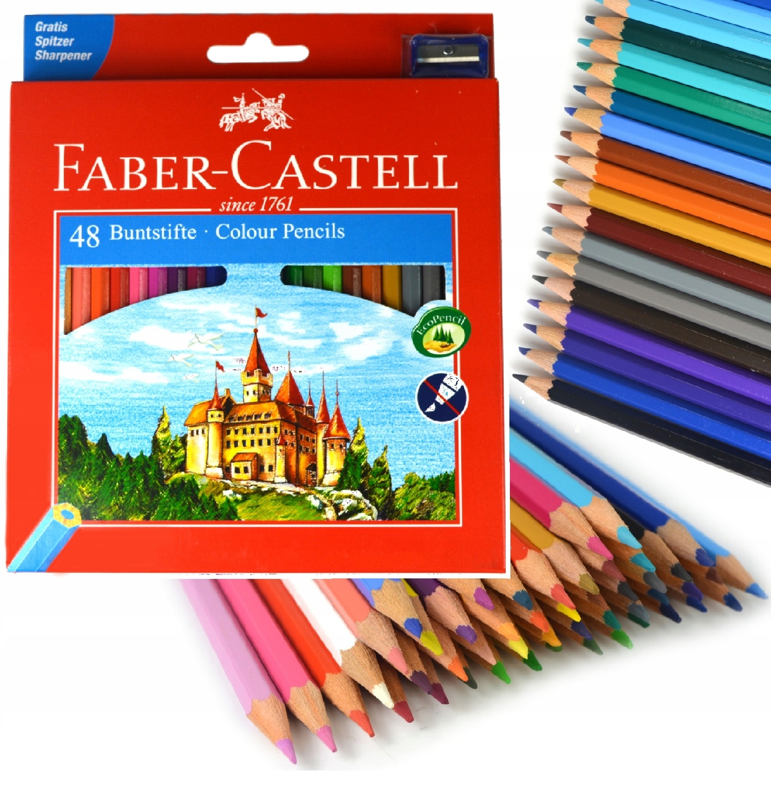 

Kredki ołówkowe Faber-castell Eco Zamek