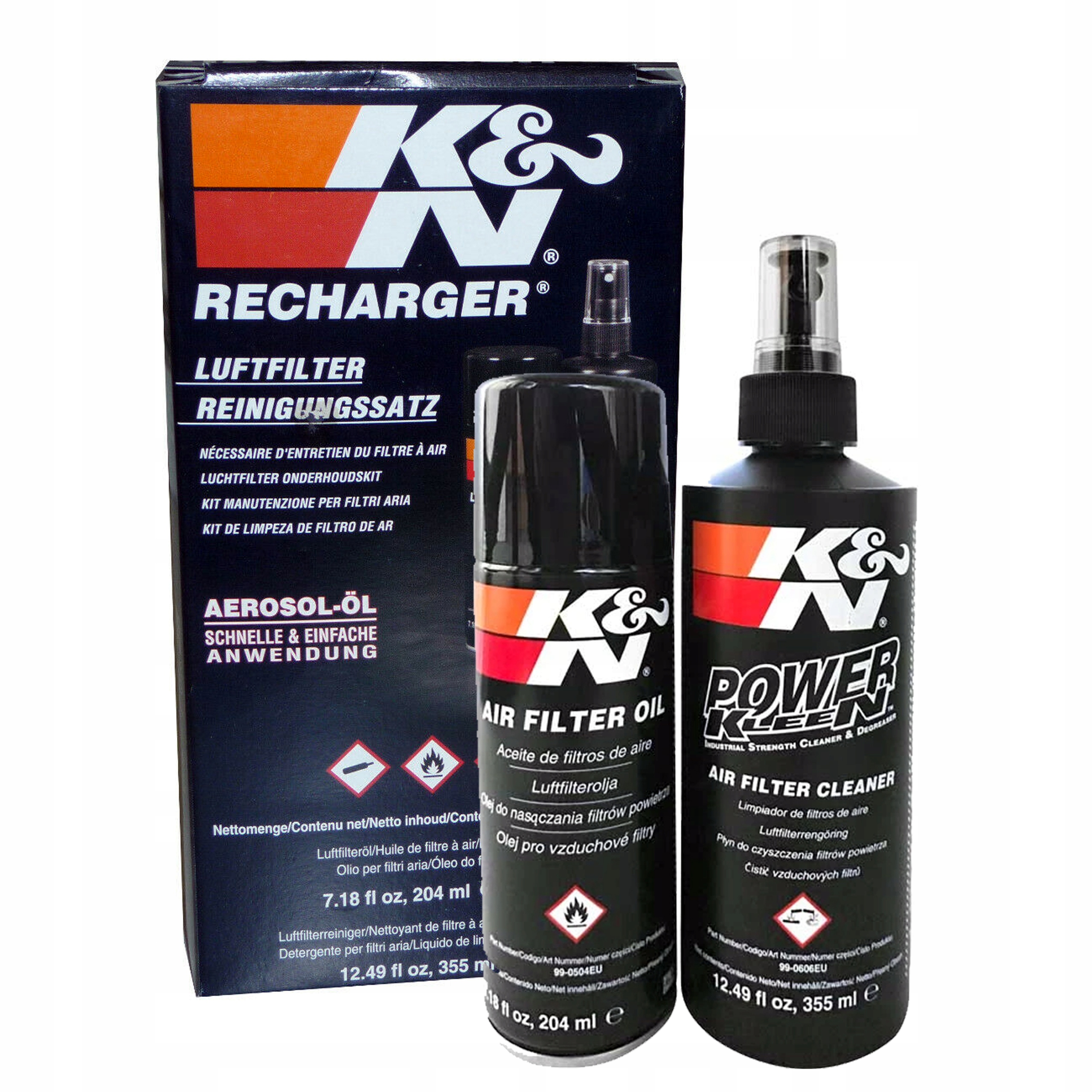 

K&n Zestaw do czyszczenia filtrów powietrza