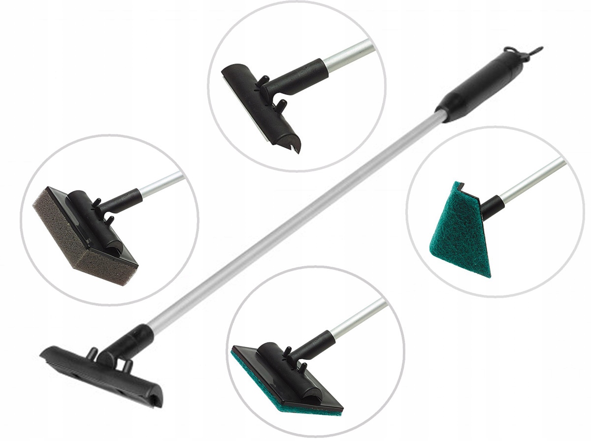 

Ebi Multi-Cleany Skrobak 4w1 Czyścik z rączką 50cm