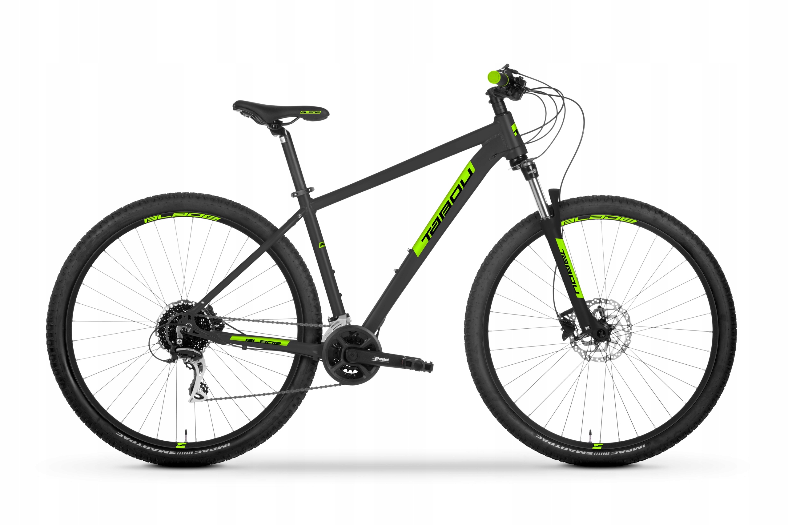 Mtb Kolo Tabou Blade 2.0 Rám 16 Kola 29 Acera 2X8 MT200 Graphite/lime