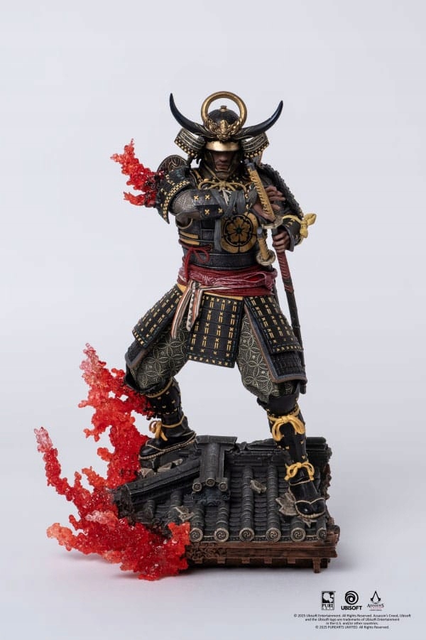 Figurka ze série Assassin's Creed z Pvc v měřítku 1:8 Animus Yasuke, 28 cm