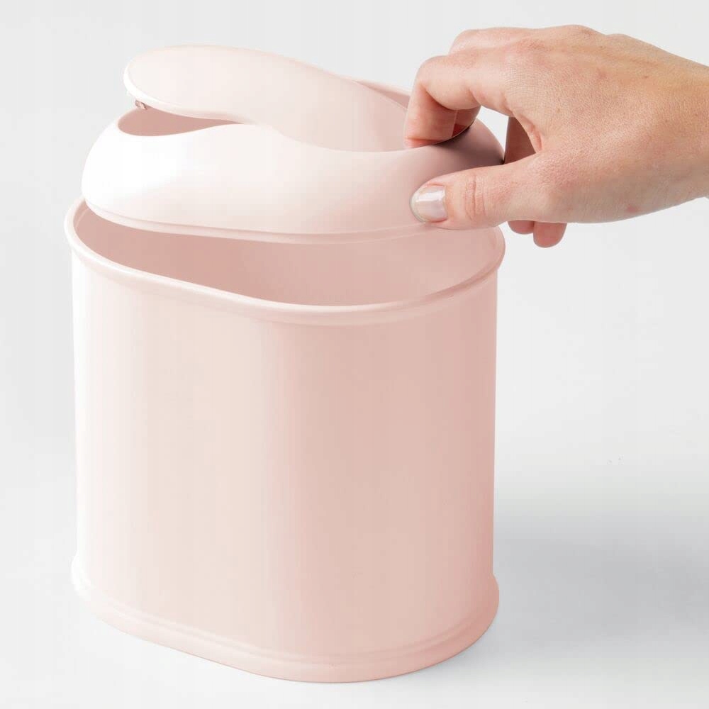 Сучасний рожевий міні косметичний сміттєвий бак бренд MDesign