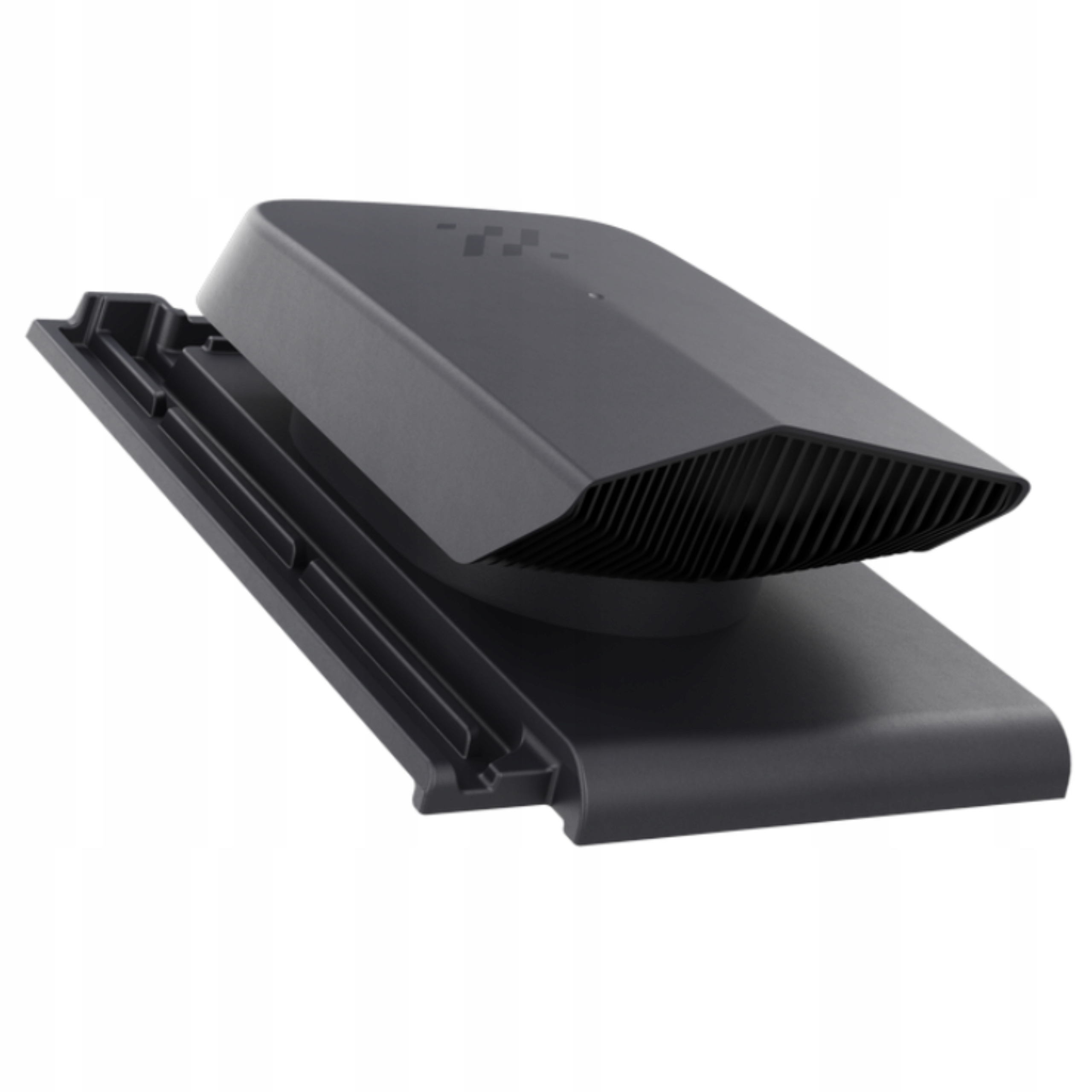 Ventilační střešní ventilátor Roben Bergamo Antracit