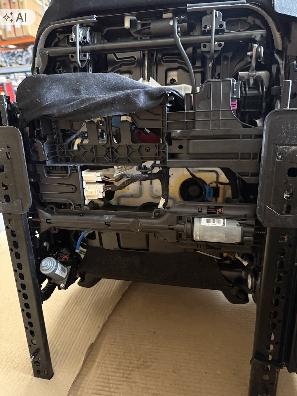 seats side TUNEL MERCEDES GLS X167 6 axis. + MODULY 1