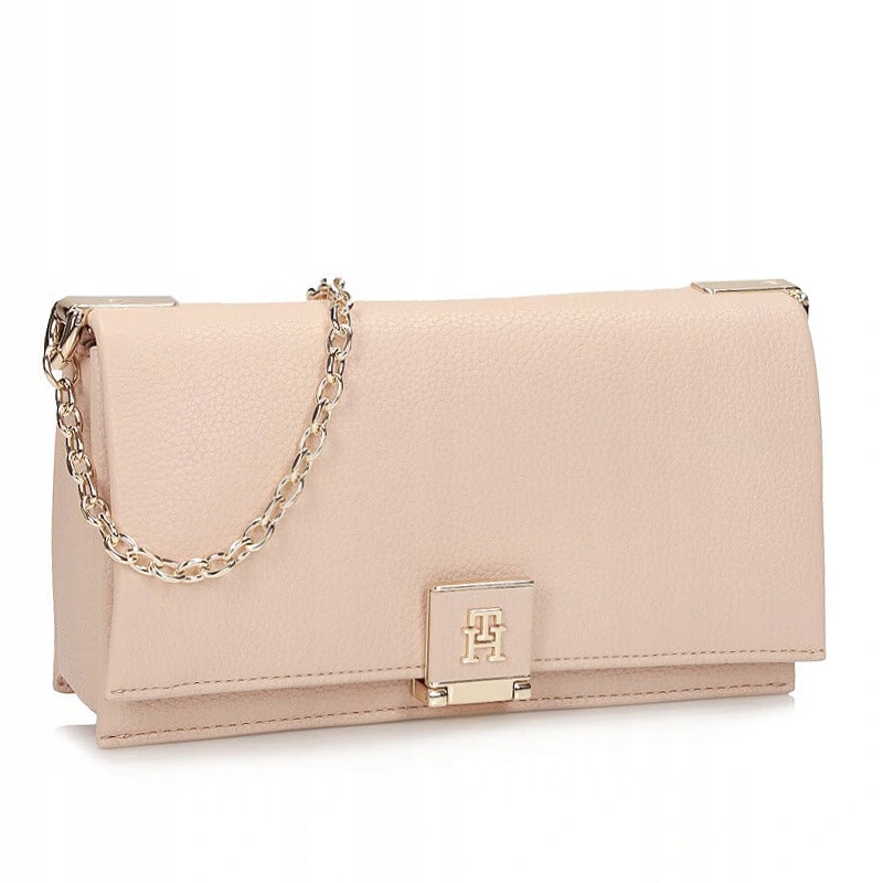Dámská kabelka Tommy Hilfiger AW0AW17403 Try Th Her Chain Crossover růžová