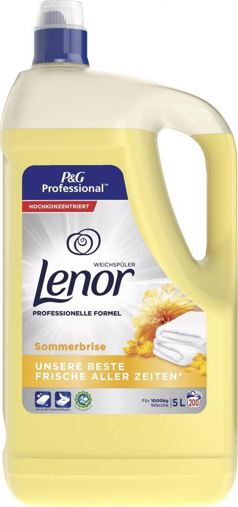 Levně Tekutá Aviváž Lenor Koncentrát Žlutá 5 L