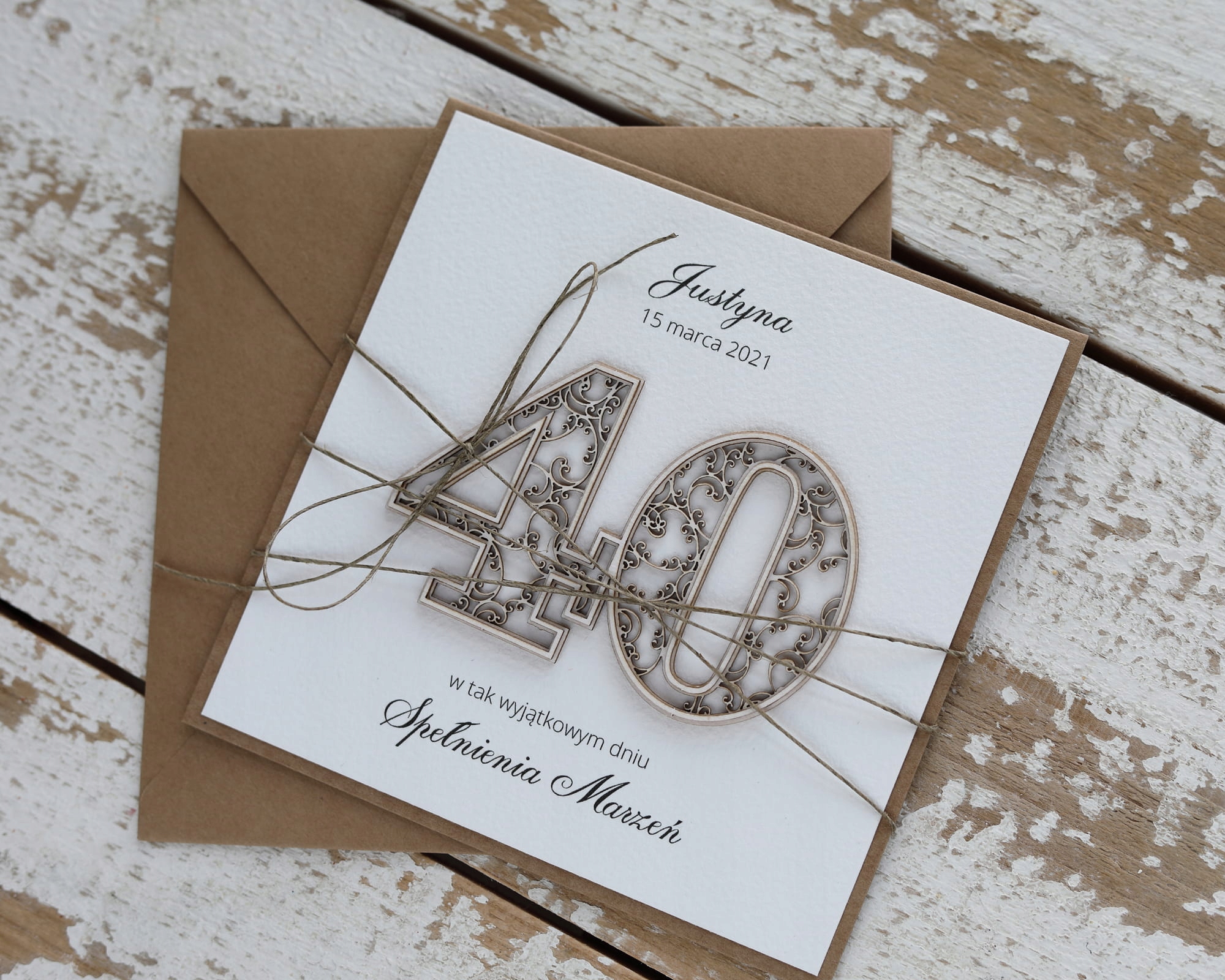 Přání ke 40, dárek, čtyřicítka