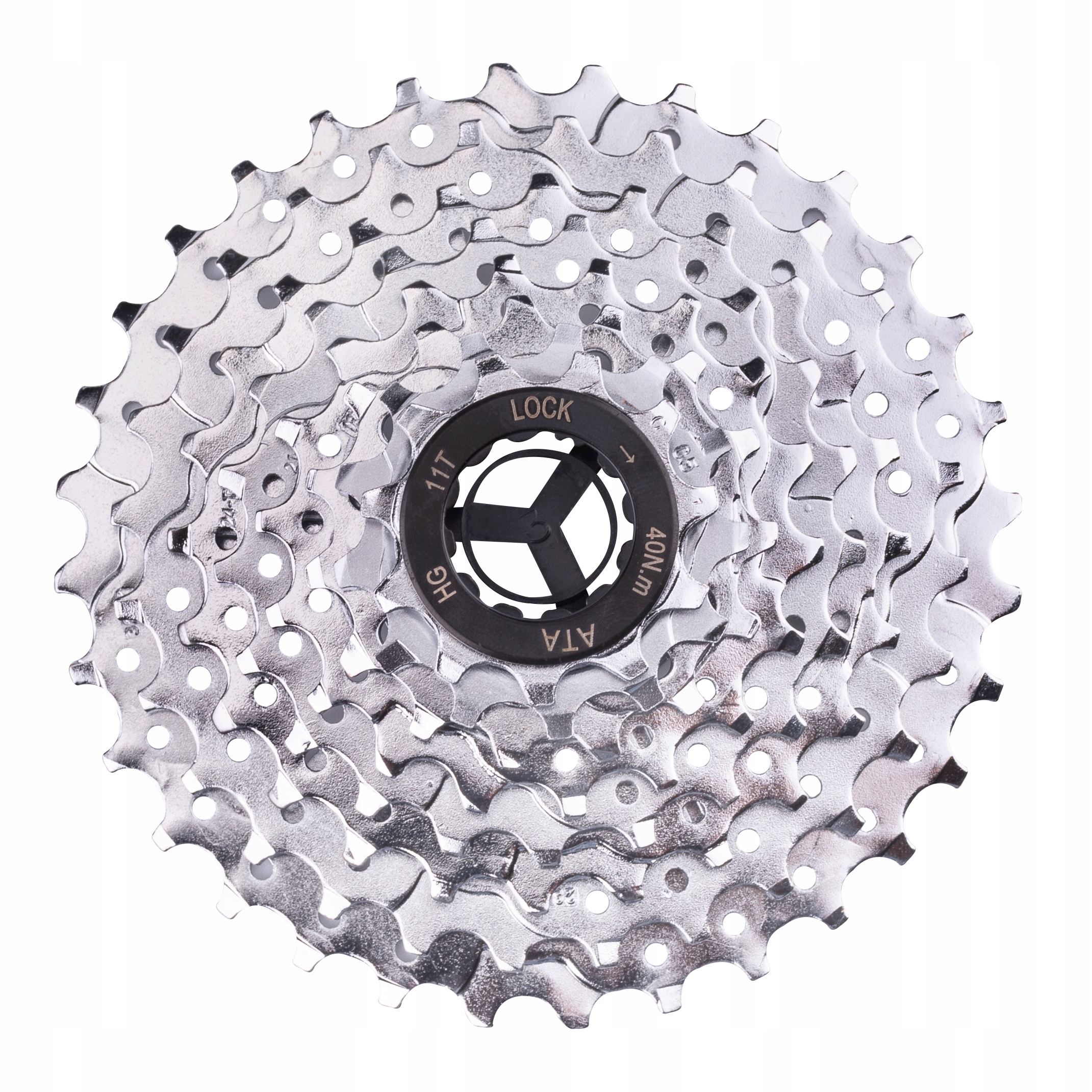 KASETA ATA 8-RZĘDOWA 11-32T SREBRNA 312g Marka ATA