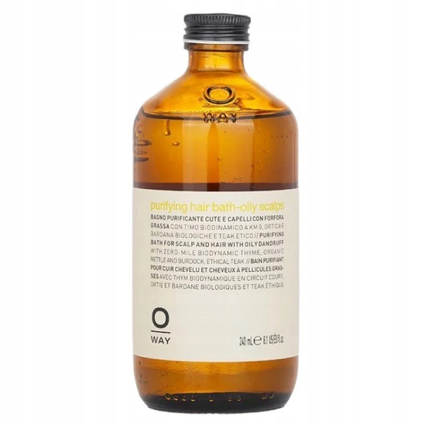 Oway BeCurly Puryfing Hair Bath Oily Scalps 240 ml