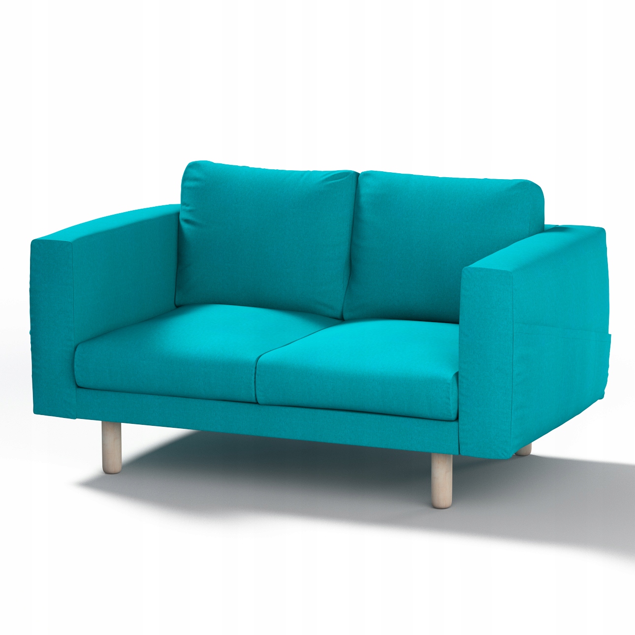 Dekoria potah na 2-místnou pohovku Norsborg Ikea, modrý