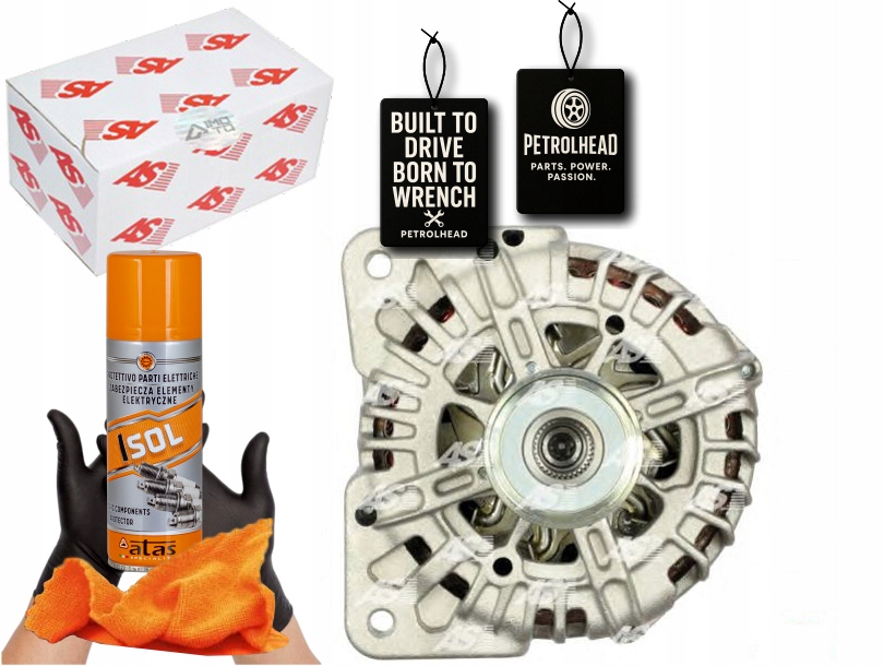 Alternátor Renault Laguna II 2,0DCI 05- As-pl #Petrolhead Pro+ Kit4