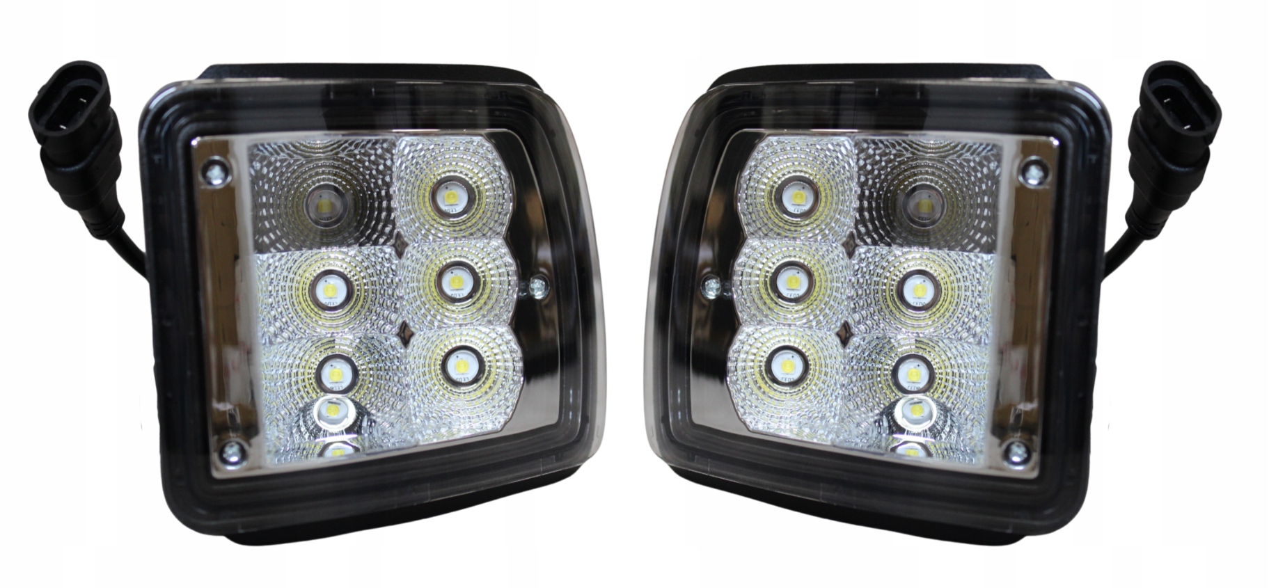 Led Rohové Lampy 30W Pro John Deere Pár