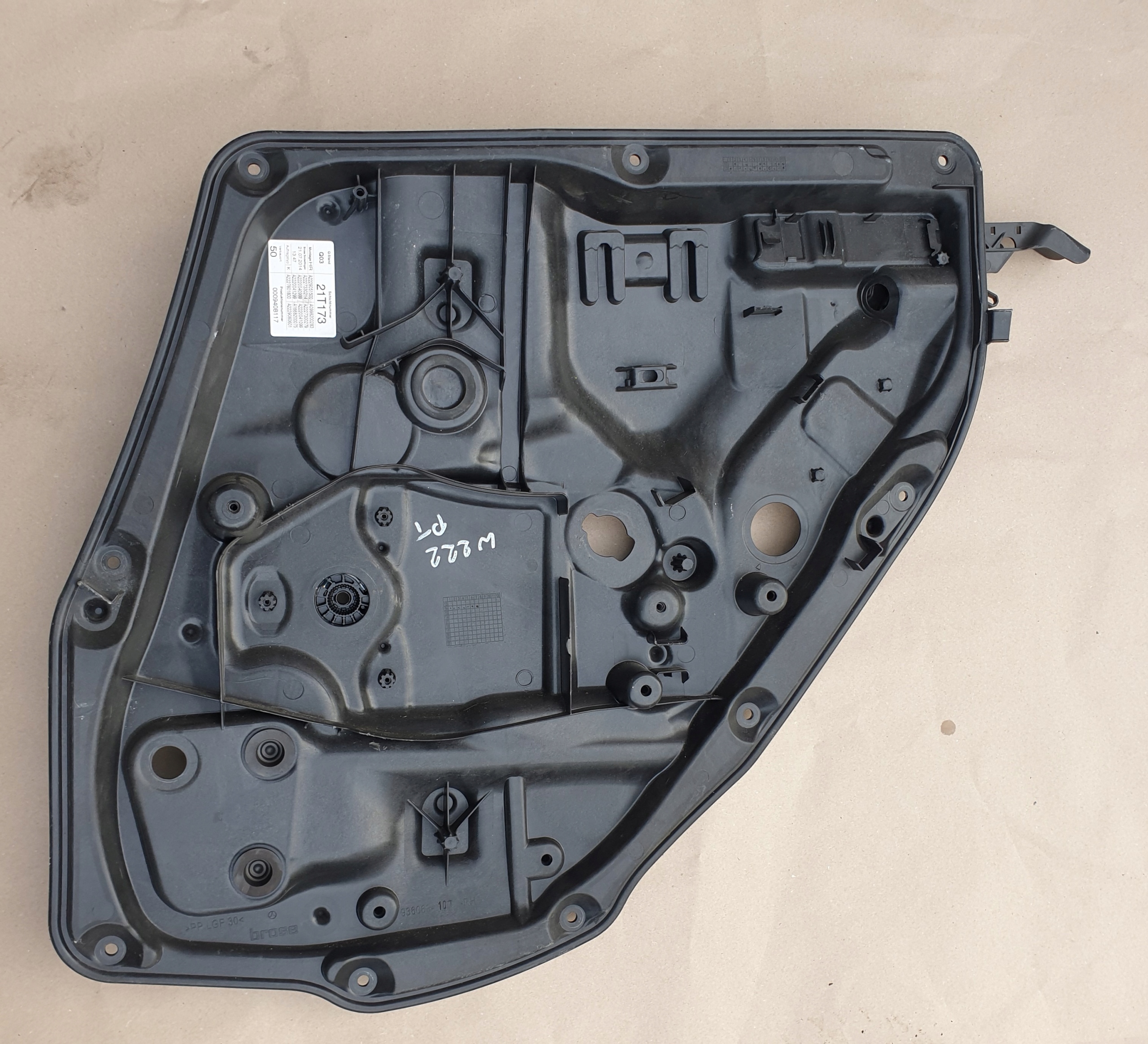 window regulator rear right MERCEDES S W222 KROTKI OE