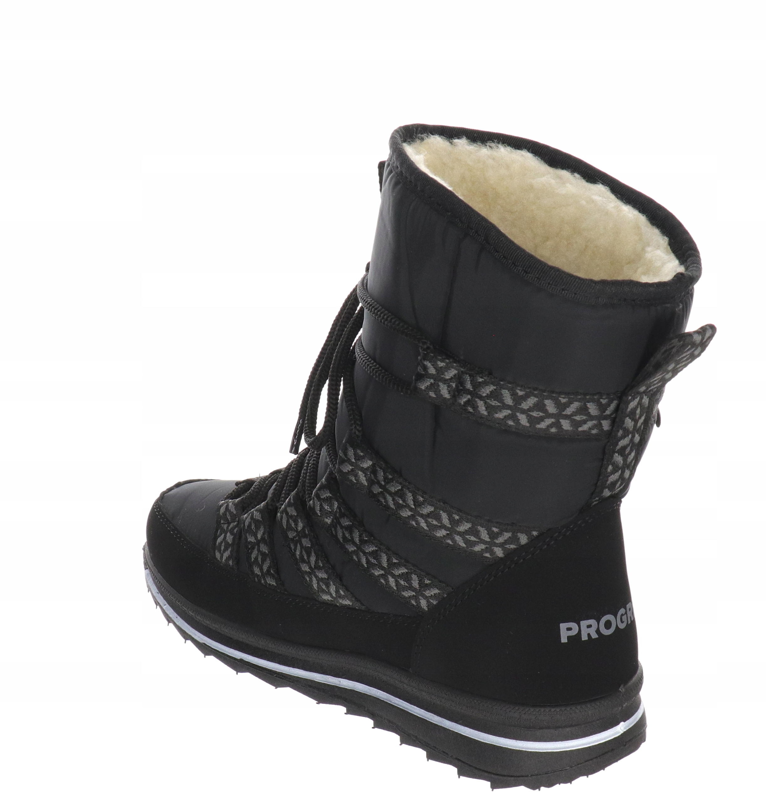 PROGRESS ŚNIEGOWCE OCIEPLANE KOZAKI TRAPERY R.39 EAN (GTIN) 5904292176854