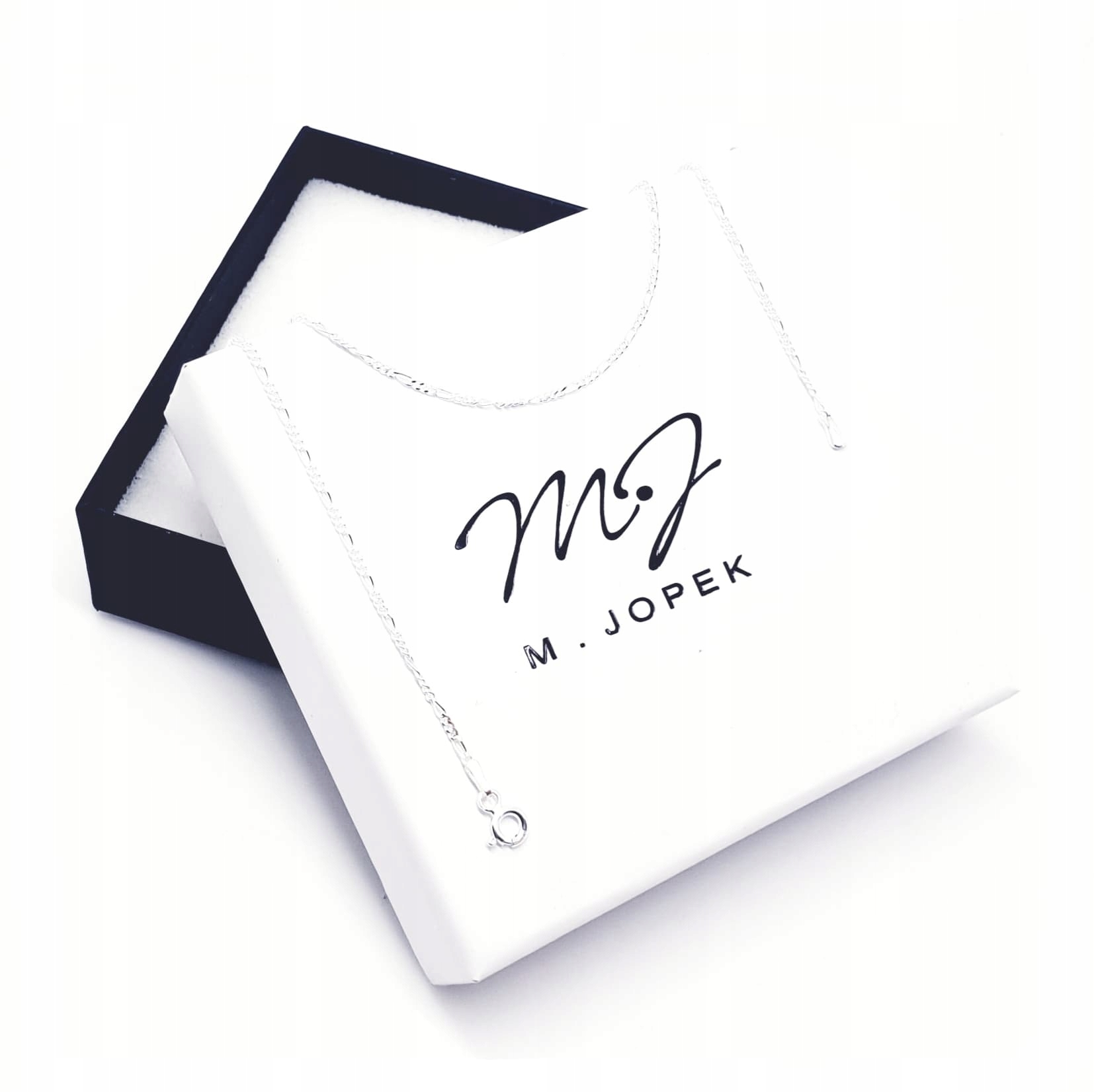 

Srebrny Łańcuszek Figaro 2mm/38cm - M.jopek