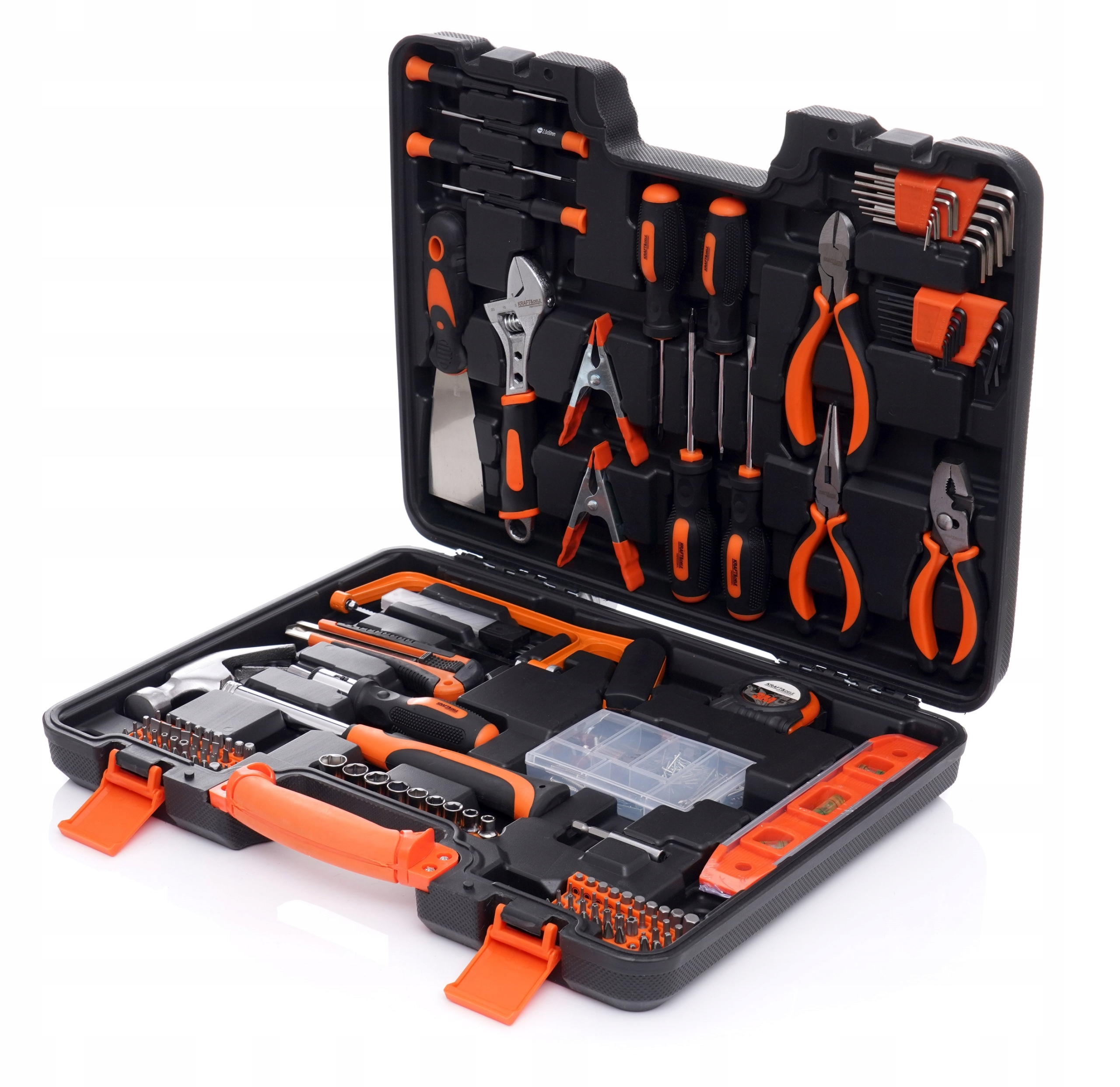 ZESTAW NARZĘDZI 144 el WALIZKA NARZĘDZIOWA KLUCZE Liczba elementów w zestawie 144