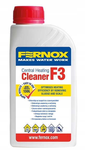 Fernox F3 Cleaner Preparat do czyszczenia instalacji grzewczych 500 ml