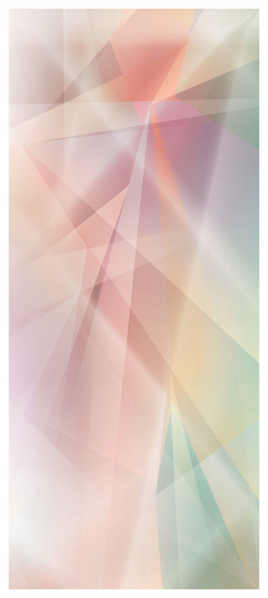 Vliesová fototapeta Geometrické pastely abstrakce 91x211 lepidlo