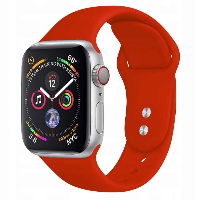 

Pasek Do Apple Watch Se 6 5 4 3 2 1 Czerwony