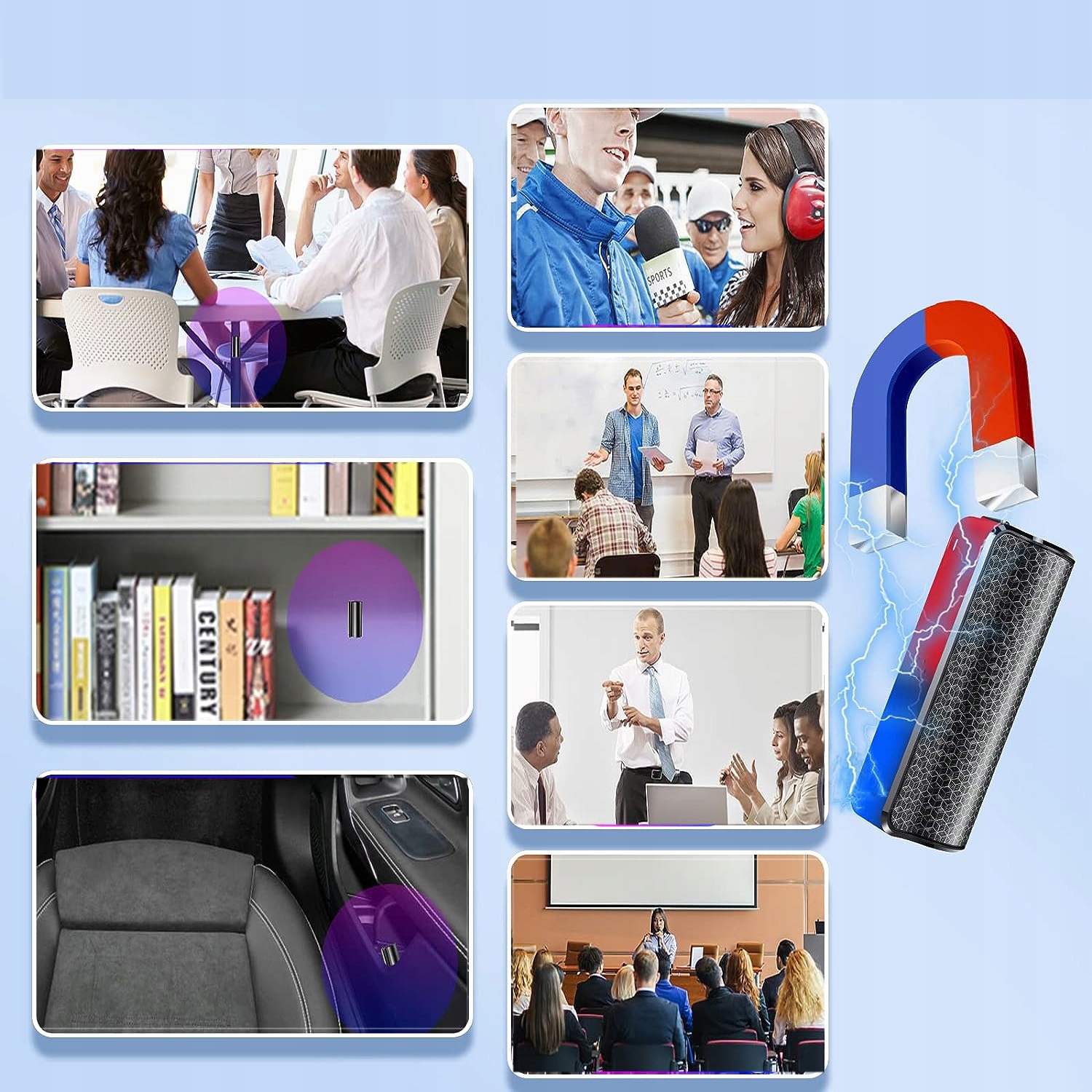 MINI ODTWARZACZ DYKTAFON 32GB + SŁUCHAWKI, USB Kod producenta DYKTAFON CYFROWY