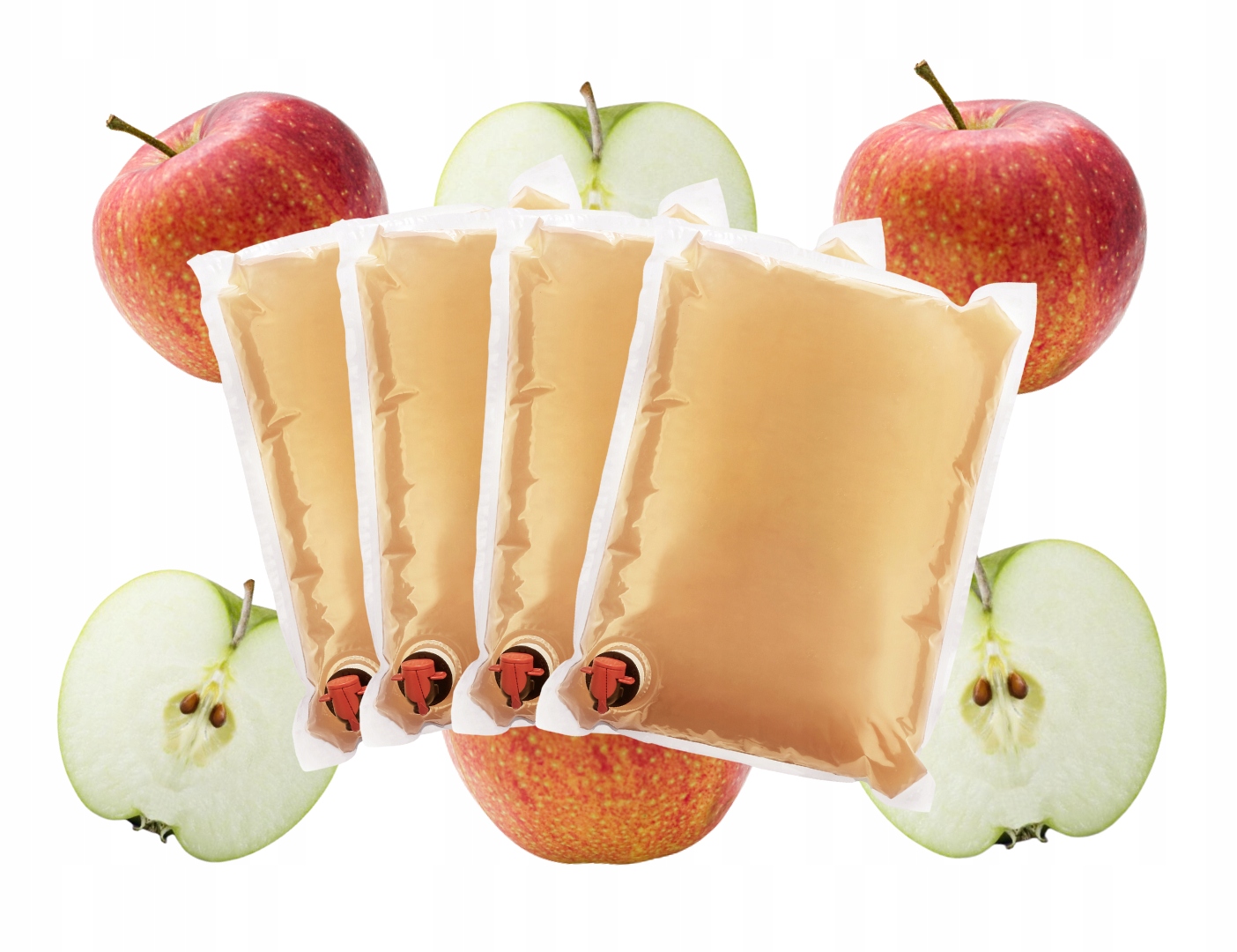 Sok z jabłek 100% jabłko Nfc zestaw 4x5L