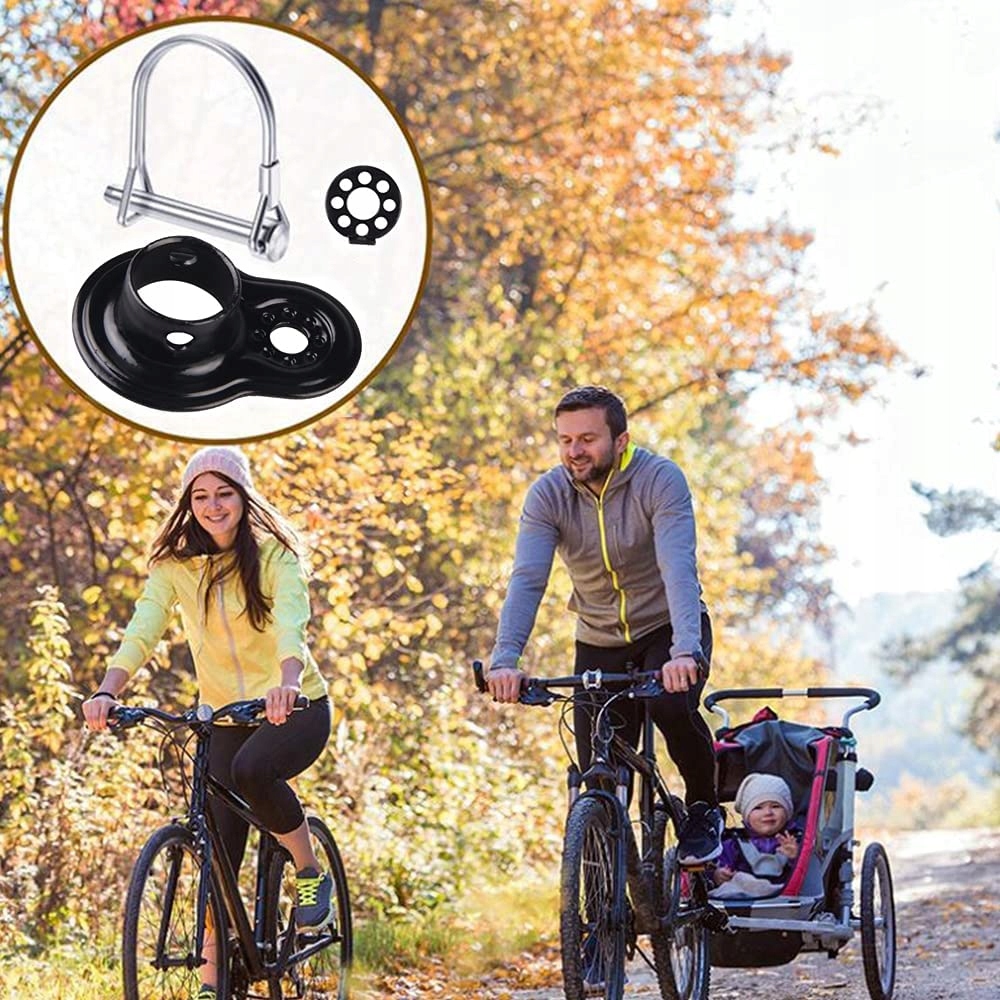 ZACZEP DO PRZYCZEPKI ROWEROWEJ UNIWERSALNY STAL x1 Obciążenie maksymalne 50 kg