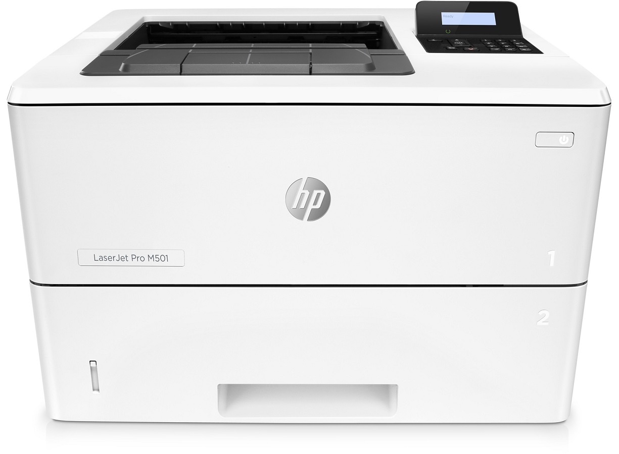 Čiernobiela laserová tlačiareň Hp LaserJet Pro M501dn, 87x, sieť Lan,