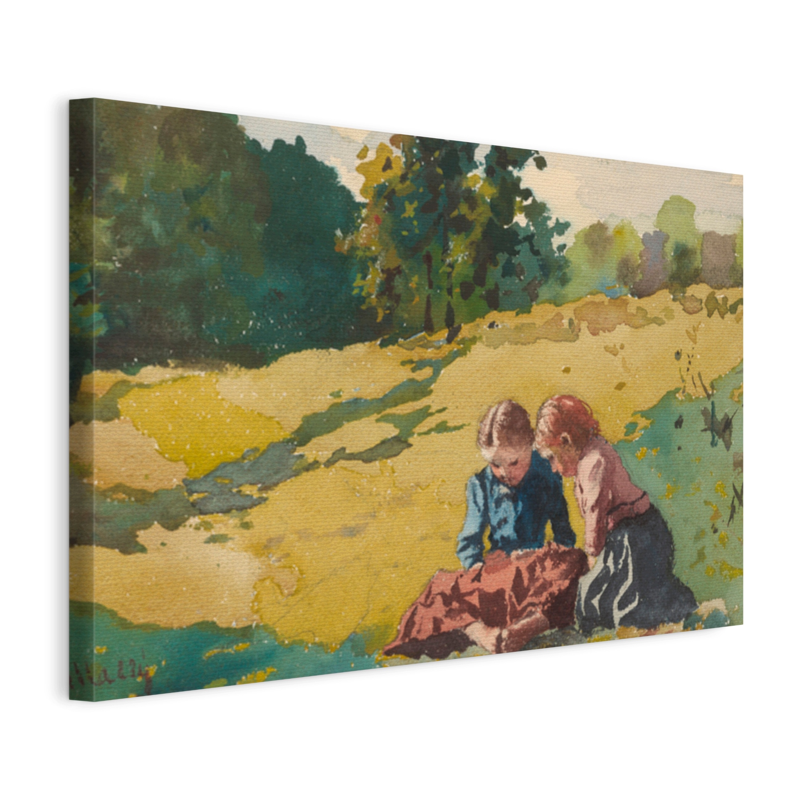 Obraz Na Plátne Gustáv Mallý Dojčenie (1938) 120x80