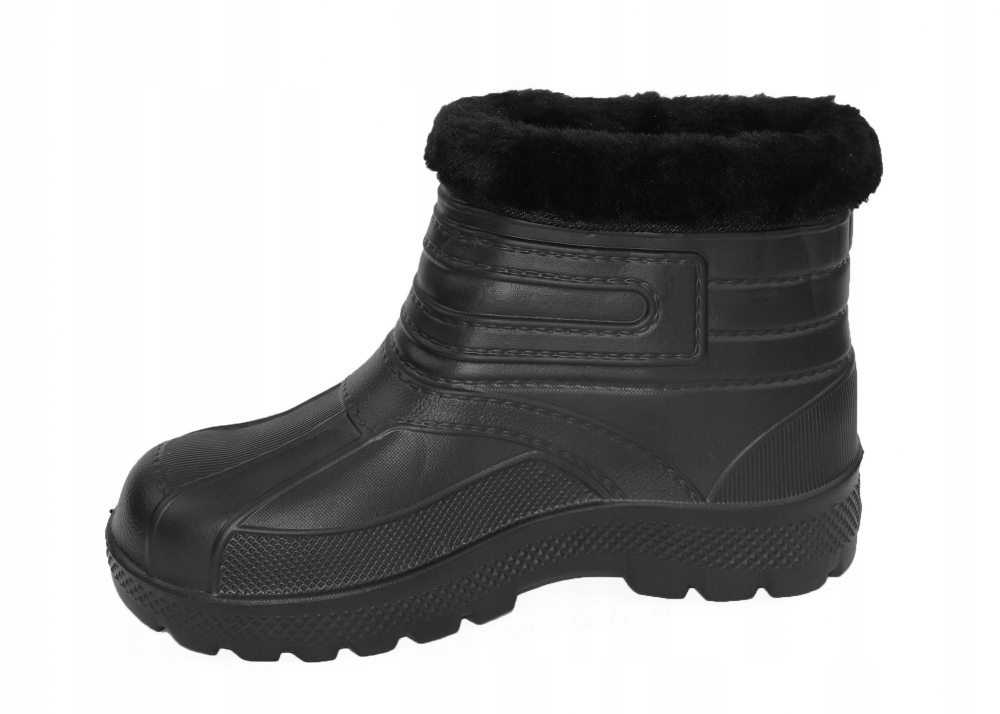 KALOSZE OCIEPLANE PIANKI MĘSKIE LEKKIE ZIMOWE EVA Długość wkładki 26 cm