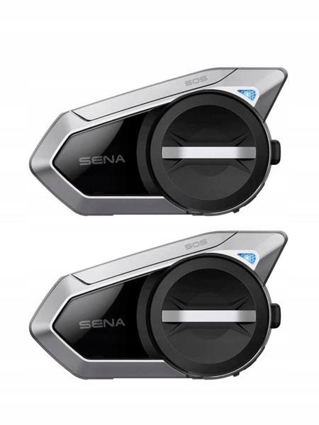Motocyklový Interkom Sena 50S Dual Harman Kardon Sada Na 2 Prilby