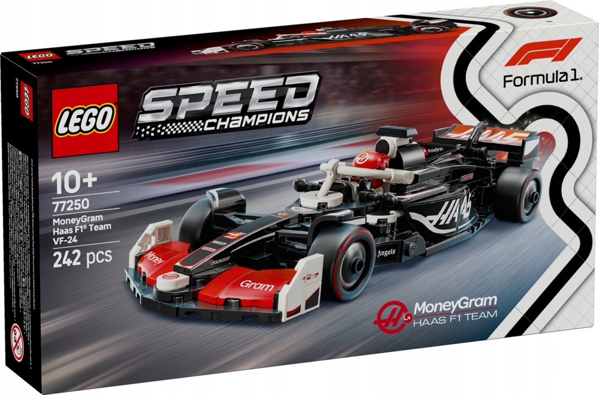 Lego Stavebnice Speed Champions 77250 Formule F1 MoneyGram Haas Team VF-24