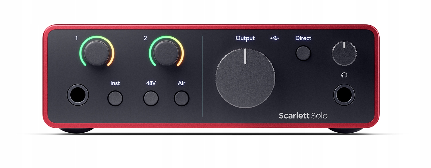 Focusrite Scarlett SOLO 4th Gen - INTERFEJS AUDIO + pakiet oprogramowania Marka Focusrite